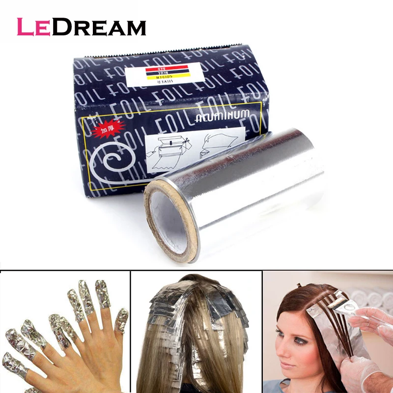 1 Roll 50m Hairdressing Styling Tin Foils Tape Thicken Hair Salon Manicure Supplies Highlights Foil Roll Gradient Modelling Tool
1 Roll 50m Hairdressing Styling Tin Foils Tape Thicken Hair Salon Manicure Supplies Highlights Foil Roll Gradient Modelling Tool