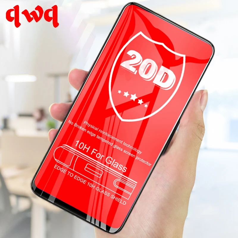 20D изогнутое полное покрытие закаленное стекло для iPhone X XR XS Max Защитная пленка