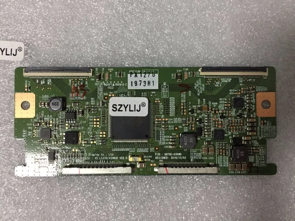 SZYLIJ free shipping 100% original 42LK530-CC display LC370/LC420WUD 6870C-0309D logic board instock
SZYLIJ free shipping 100% original 42LK530-CC display LC370/LC420WUD 6870C-0309D logic board instock
