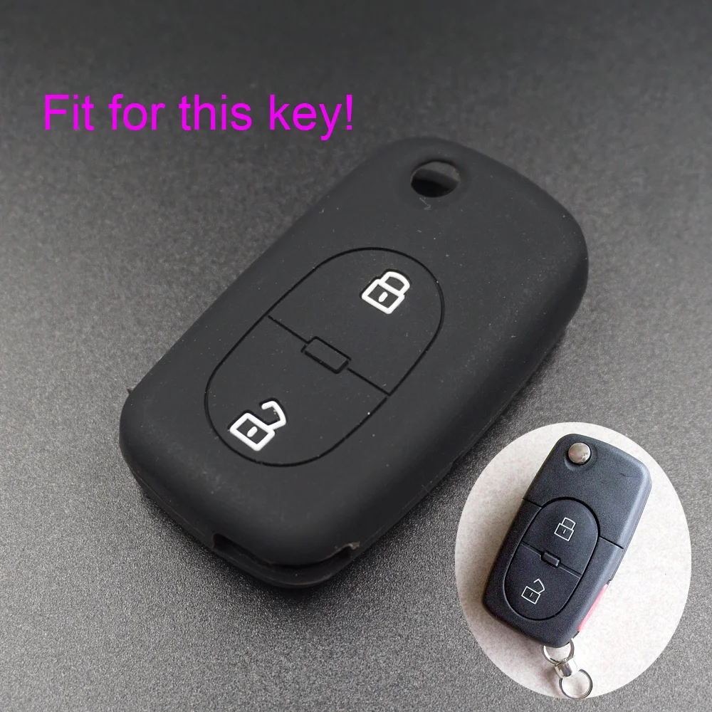 Xinyuexin For Audi Silicone Car Key Cover FOB Case For Audi A2 A3 A4 A6 A8 TT 2Button Flip Remote Key Jacket Wallet Car-stying
Xinyuexin For Audi Silicone Car Key Cover FOB Case For Audi A2 A3 A4 A6 A8 TT 2Button Flip Remote Key Jacket Wallet Car-stying