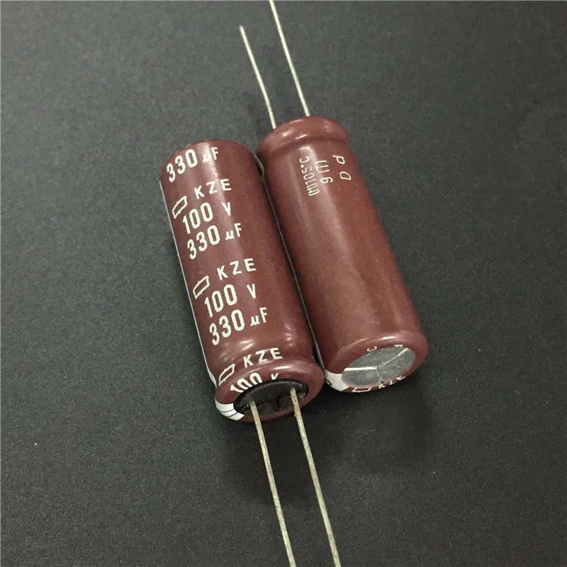 5 шт./50 шт. 330 мкФ 100 в NIPPON NCC KZE серии 12 5x35 мм низкий ESR 100V330uF алюминиевый