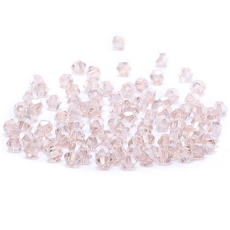 Austria Crystal Bicone Beads Pink AB Colour 4mm 100pc Austria Crystal Bicone Beads Beads Jewelry SJ-084
Austria Crystal Bicone Beads Pink AB Colour 4mm 100pc Austria Crystal Bicone Beads Beads Jewelry SJ-084