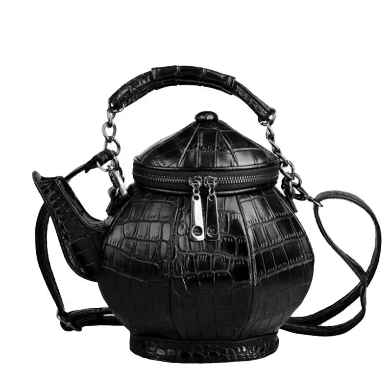 Teapot Shaped Messenger Bag Single Shoulder Crossbody Bottle Fashion Pu Female Hand Bags Top-Handle Handbag Women Bag Handbags
Teapot Shaped Messenger Bag Single Shoulder Crossbody Bottle Fashion Pu Female Hand Bags Top-Handle Handbag Women Bag Handbags
