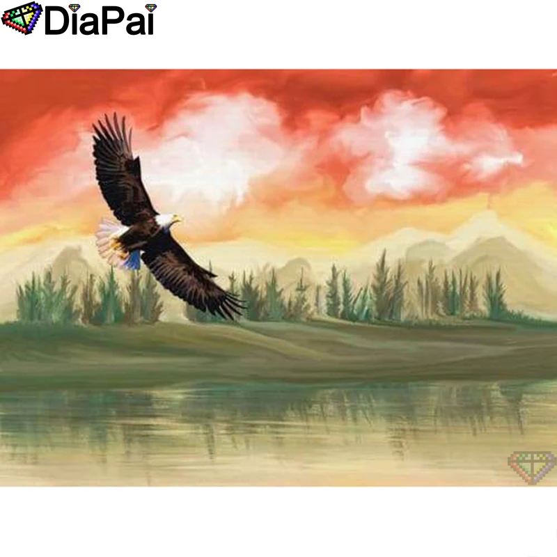 DIAPAI Diamond Painting 5D DIY 100% Full Square/Round Drill "Animal eagle" Diamond Embroidery Cross Stitch 3D Decor A24279
DIAPAI Diamond Painting 5D DIY 100% Full Square/Round Drill "Animal eagle" Diamond Embroidery Cross Stitch 3D Decor A24279