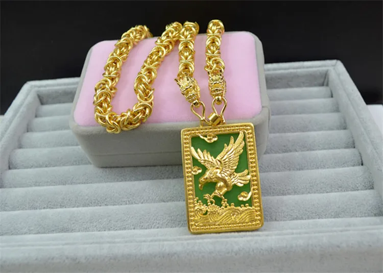 gold necklace new men's 24K gold plated chain necklace, rough male Vietnam does not fade their gold jewelry
gold necklace new men's 24K gold plated chain necklace, rough male Vietnam does not fade their gold jewelry