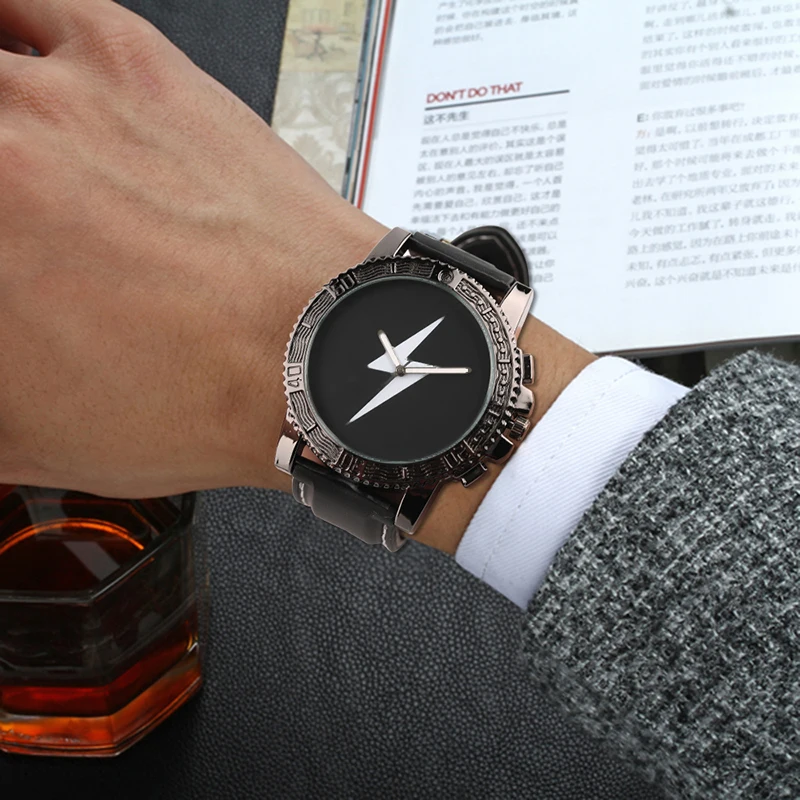 Men Quartz Wristwatch Lightning Dial Design Casual Stainless Steel Wrist Watch Silicone Band Gift
Men Quartz Wristwatch Lightning Dial Design Casual Stainless Steel Wrist Watch Silicone Band Gift