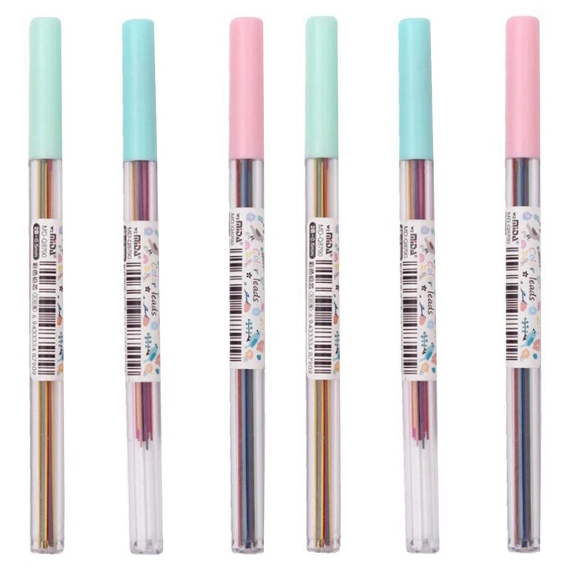 15 Pcs/Box Colorful Mechanical Pencil Lead 0.5 /0.7 Mm Art Sketch Drawing Colored Lead School Office Supplies
15 Pcs/Box Colorful Mechanical Pencil Lead 0.5 /0.7 Mm Art Sketch Drawing Colored Lead School Office Supplies