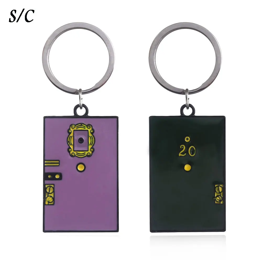 2 Colors TV Show Friends Monica's Door Keychain Central Perk Coffee Time Key Chain for Women Men Fans Car Keyring Jewelry
2 Colors TV Show Friends Monica's Door Keychain Central Perk Coffee Time Key Chain for Women Men Fans Car Keyring Jewelry