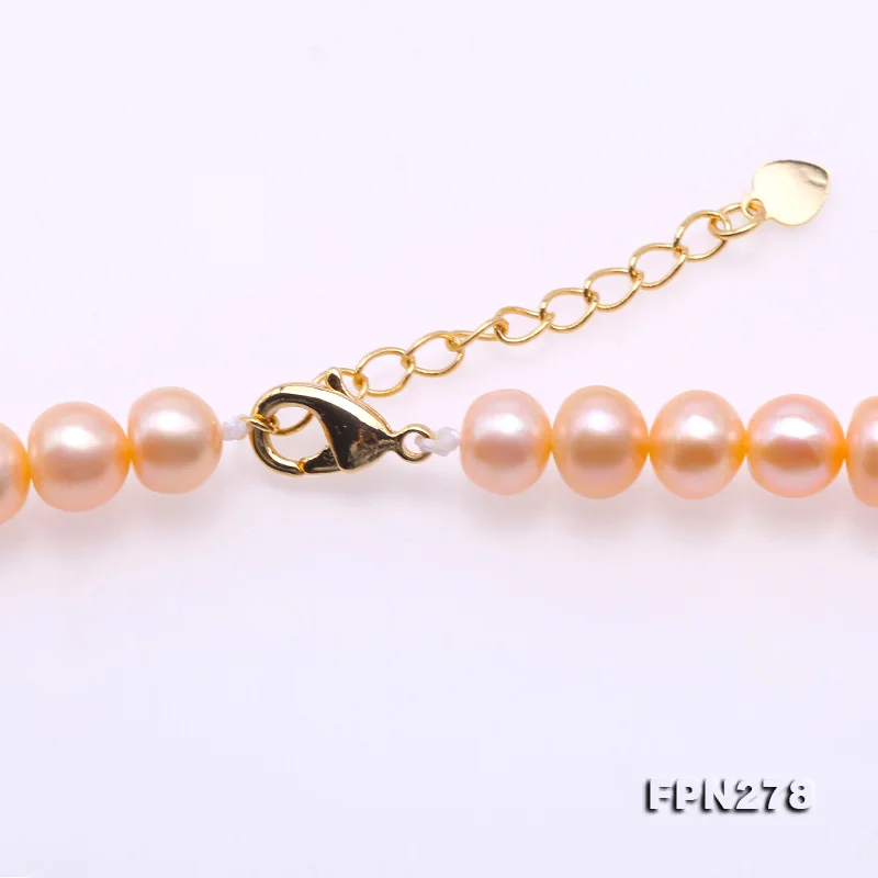 JYX New Charming Tulip Choker necklace pink 7mm pure freshwater pearl chains AAA high quality women necklaces
JYX New Charming Tulip Choker necklace pink 7mm pure freshwater pearl chains AAA high quality women necklaces