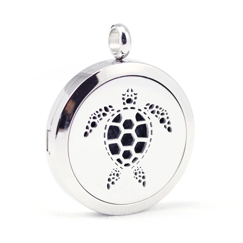 30mm 316L stainless steel green sea turtle aroma aromatherapy essential oil diffuser necklace
30mm 316L stainless steel green sea turtle aroma aromatherapy essential oil diffuser necklace
