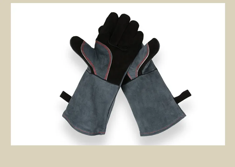 Cow Split Leather Welding Gloves Safety Protective Factory Gardening Welding Wood Stove Heat/Fire Resistant Long Work Gloves
Cow Split Leather Welding Gloves Safety Protective Factory Gardening Welding Wood Stove Heat/Fire Resistant Long Work Gloves