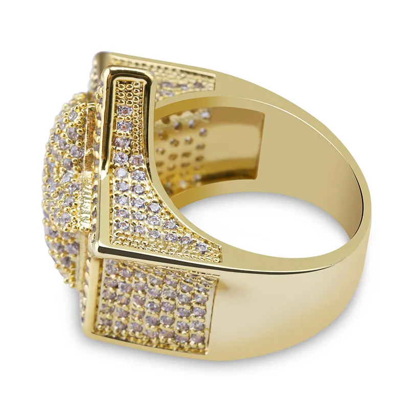 Lucky Sonny Hip Hop Men Rings Gold Silver Color Men Rings Luxury Male Jewelry Iced CZ Out Bling Anel Bijoux Anillo Free Shipping
Lucky Sonny Hip Hop Men Rings Gold Silver Color Men Rings Luxury Male Jewelry Iced CZ Out Bling Anel Bijoux Anillo Free Shipping
