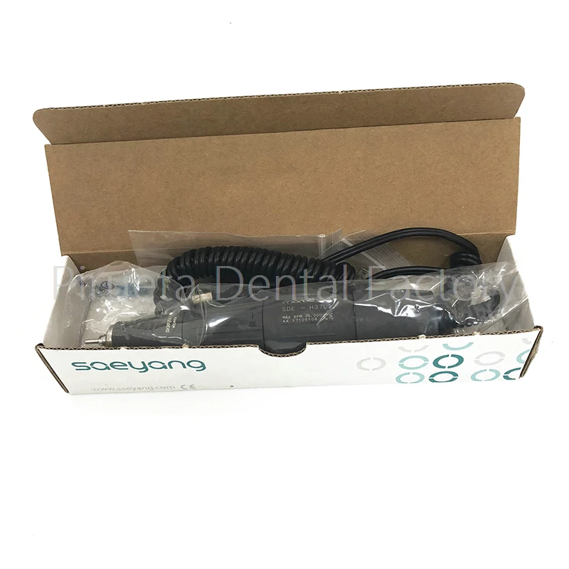 Original Korea SaeYang 90/204 Dental Lab Micromotor Polishing Micro Motor Handpiece SDE-H37L1 35000 rpm SDE-H37L1 marathon
Original Korea SaeYang 90/204 Dental Lab Micromotor Polishing Micro Motor Handpiece SDE-H37L1 35000 rpm SDE-H37L1 marathon