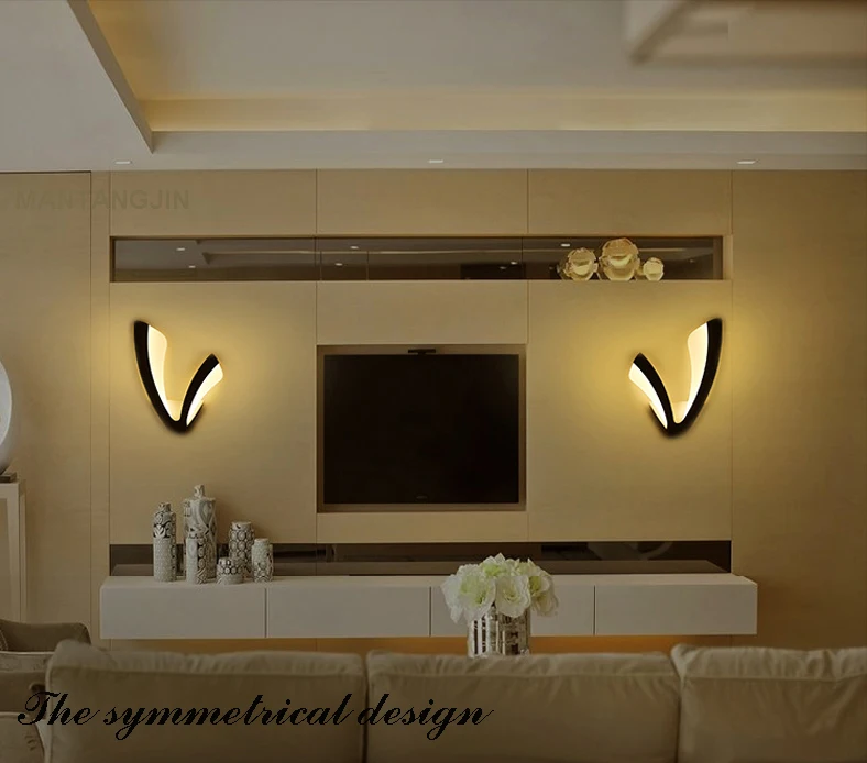 Modern LED Wall Lamp For Bathroom Bedroom 12W Wall Sconce White Indoor Lighting Lamp AC100-265V LED Wall Light Indoor Lighting
Modern LED Wall Lamp For Bathroom Bedroom 12W Wall Sconce White Indoor Lighting Lamp AC100-265V LED Wall Light Indoor Lighting