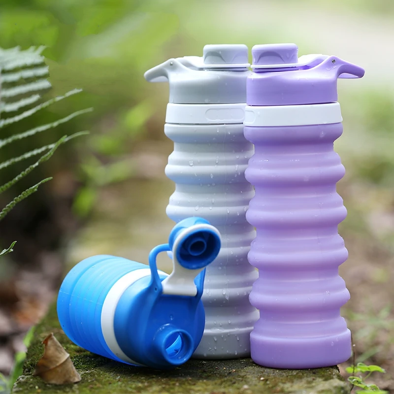 500ml Travel Collapsible Water Bottle Silicone Foldable Canteen with Leak Proof Valve Medical Grade Cup Camping Hiking Cycling
500ml Travel Collapsible Water Bottle Silicone Foldable Canteen with Leak Proof Valve Medical Grade Cup Camping Hiking Cycling