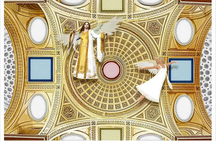 3D wallpaper Free shopping 2015 New non-woven Luxury european-style angel the zenith wallpaper
3D wallpaper Free shopping 2015 New non-woven Luxury european-style angel the zenith wallpaper