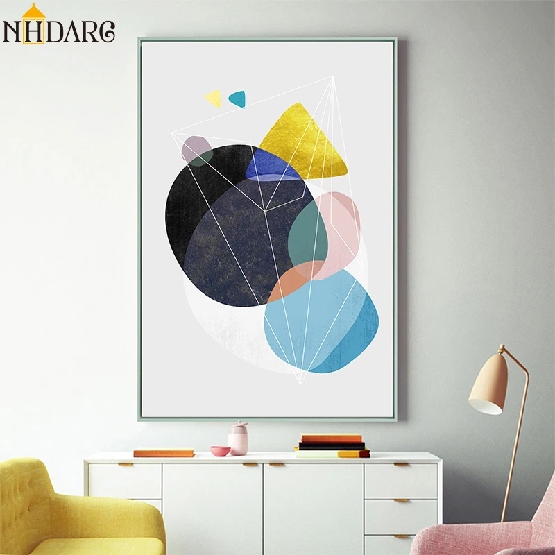 Nordic Poster Abstract Geometry Wall Art Home Decoration Posters And Prints Canvas Painting Wall Pictures for Living Room
Nordic Poster Abstract Geometry Wall Art Home Decoration Posters And Prints Canvas Painting Wall Pictures for Living Room