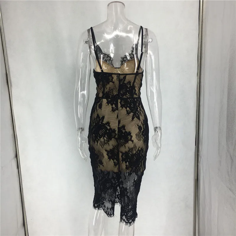 2019 Women Summer Dress Sexy Party Night Club Dresses Lace Elegant Bodycon Midi Black Dress
2019 Women Summer Dress Sexy Party Night Club Dresses Lace Elegant Bodycon Midi Black Dress