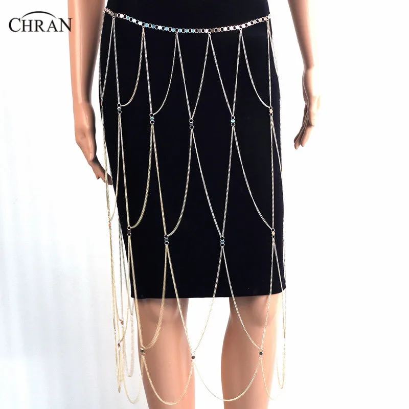 Chran 2017 New Fashion Harness Belly Chains Waist Belt Body Bikini Beach Wear Chain Skirt Sexy Celebrity Runway Dress CRB4134
Chran 2017 New Fashion Harness Belly Chains Waist Belt Body Bikini Beach Wear Chain Skirt Sexy Celebrity Runway Dress CRB4134