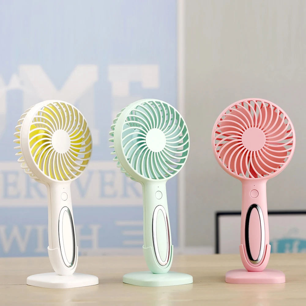 Mini Fan Portable LED Light Fan Mini Desk USB Rechargeable Air Cooler 3-Speed Regulation Hand Held Cooling Fan
Mini Fan Portable LED Light Fan Mini Desk USB Rechargeable Air Cooler 3-Speed Regulation Hand Held Cooling Fan