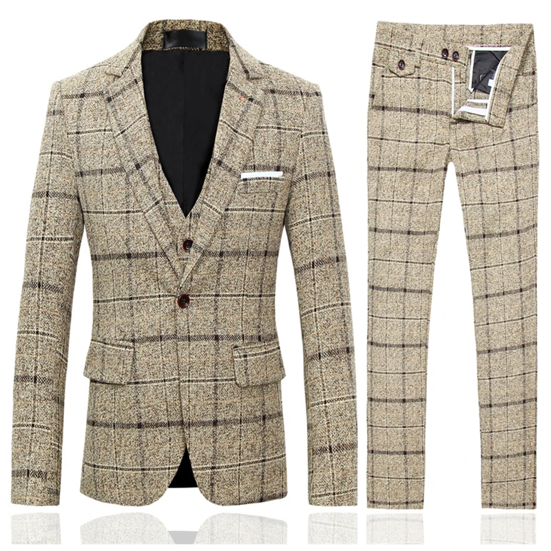 Men Suit Jacket + Pant Slim Design Men Dress Suit Fashion Men 2Piece Set Asian Size S - XXXXXL Winter Blazers Pants
Men Suit Jacket + Pant Slim Design Men Dress Suit Fashion Men 2Piece Set Asian Size S - XXXXXL Winter Blazers Pants