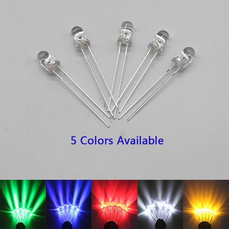 100pcs 5mm LED diode Light Assorted Kit DIY LEDs Set White Yellow Red Green Blue electronic diy kit
100pcs 5mm LED diode Light Assorted Kit DIY LEDs Set White Yellow Red Green Blue electronic diy kit