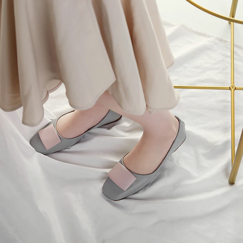 ISNOM Cow Leather Flats Women Slip On Square Toe Footwear Fashion Casual Buckle Shoes Female Shallow Shoes Woman 2019 Spring New
ISNOM Cow Leather Flats Women Slip On Square Toe Footwear Fashion Casual Buckle Shoes Female Shallow Shoes Woman 2019 Spring New