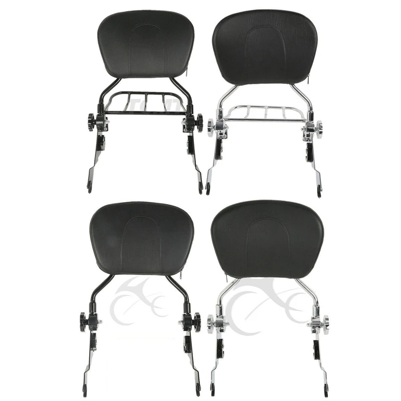 Motorcycle Backrest Sissy Bar Luggage Rack For Harley Touring Street Glide Road King CVO Ultra Classic FLH FLT FLHR FLHRC 09-18
Motorcycle Backrest Sissy Bar Luggage Rack For Harley Touring Street Glide Road King CVO Ultra Classic FLH FLT FLHR FLHRC 09-18