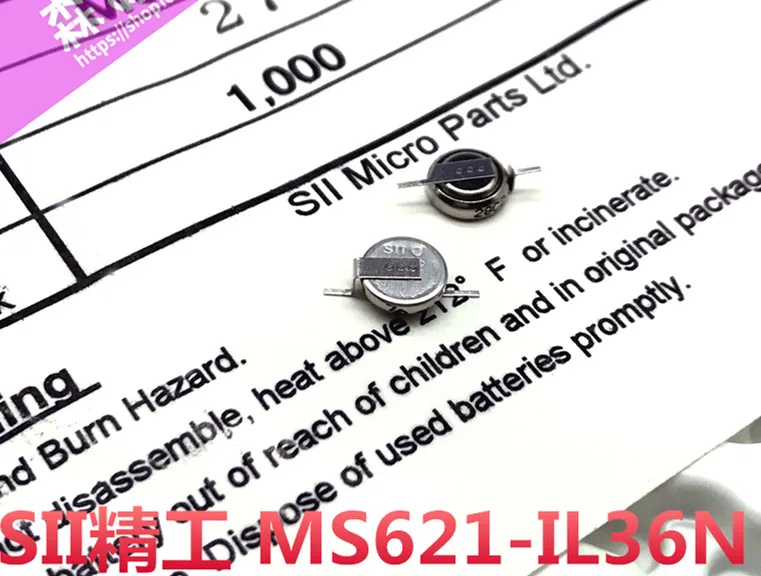 HOT NEW battery SII MS621 IL36E MS621-IL36E 3V Buttons rechargeable batteries leg feet foot
HOT NEW battery SII MS621 IL36E MS621-IL36E 3V Buttons rechargeable batteries leg feet foot