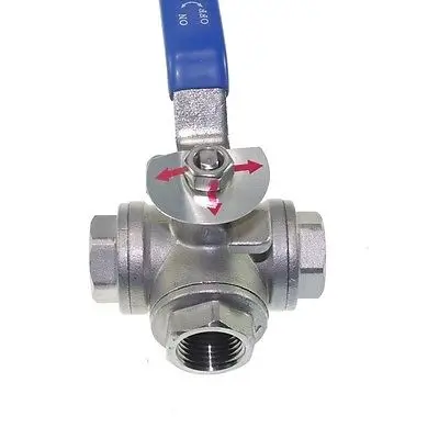 Шаровой кран DN20 G3/4 дюйма, 3-ходовой, Т-образный, из нержавеющей стали 304, водяной, масляный
Шаровой кран DN20 G3/4 дюйма, 3-ходовой, Т-образный, из нержавеющей стали 304, водяной, масляный