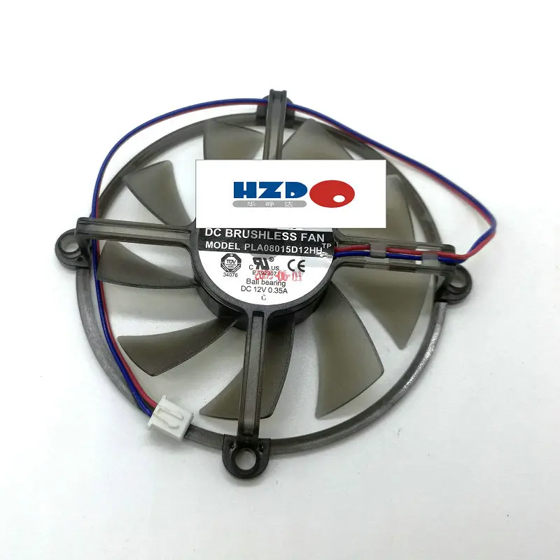 HZDO PLA08015D12HH 12V 0.35A PLA07015D12HH cooler fan For HD 4830 GTS450 Graphics card cooling GTS250 9600GT PLA08015B12HH
HZDO PLA08015D12HH 12V 0.35A PLA07015D12HH cooler fan For HD 4830 GTS450 Graphics card cooling GTS250 9600GT PLA08015B12HH