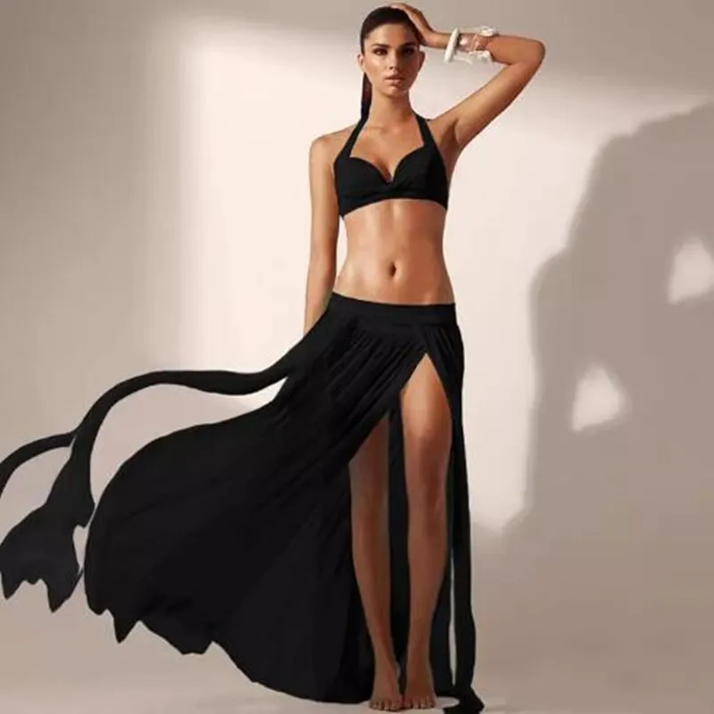 Sexy Women Fashion Side Slit Beach Skirt Summer New Arrival Long maxi Women Skirts bohemian Sundress Femme Solid Skirt Custom
Sexy Women Fashion Side Slit Beach Skirt Summer New Arrival Long maxi Women Skirts bohemian Sundress Femme Solid Skirt Custom