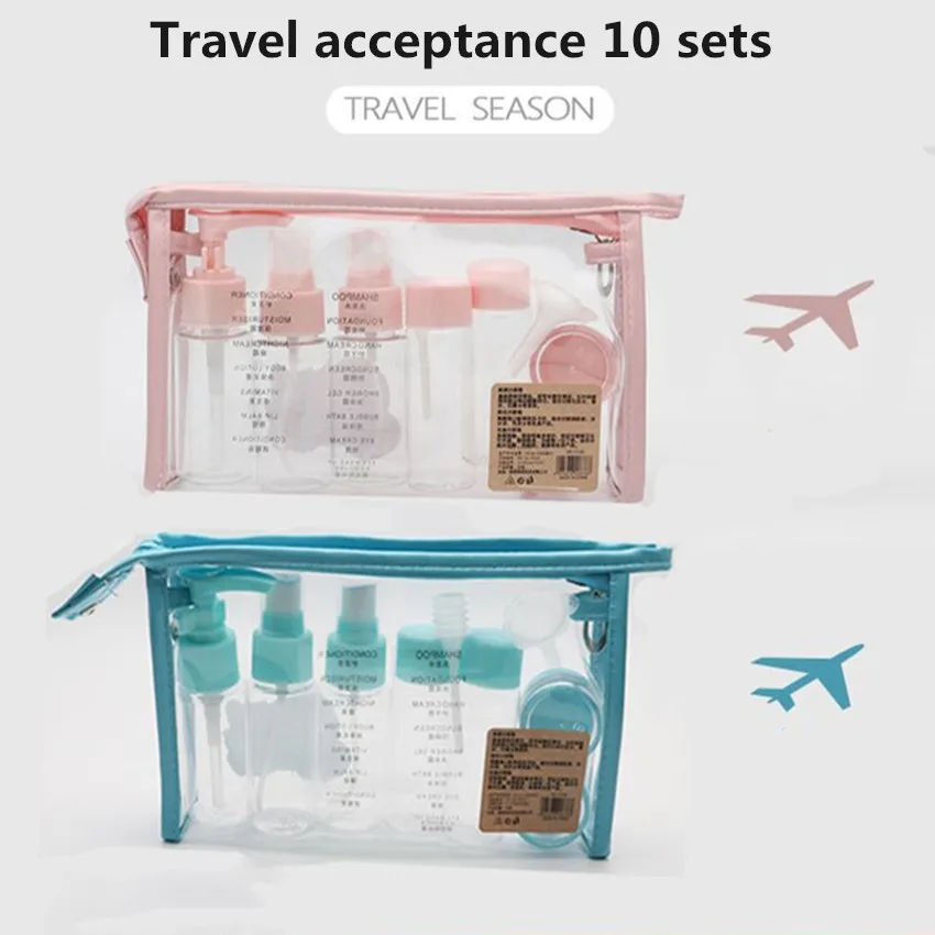 10Pcs/Set portable cosmetic press spray small round cap bottle Travel Mini Makeup Face Cream Pot Plastic Transparent Empty Liqui
10Pcs/Set portable cosmetic press spray small round cap bottle Travel Mini Makeup Face Cream Pot Plastic Transparent Empty Liqui