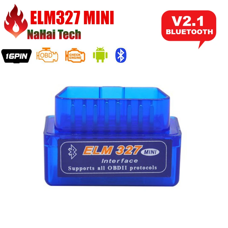 Super Mini ELM327 V2.1 Bluetooth интерфейс работает на Android Torque Bluetooth Elm 327 OBD2 OBD II автомобильный диагностический инструмент
Super Mini ELM327 V2.1 Bluetooth интерфейс работает на Android Torque Bluetooth Elm 327 OBD2 OBD II автомобильный диагностический инструмент