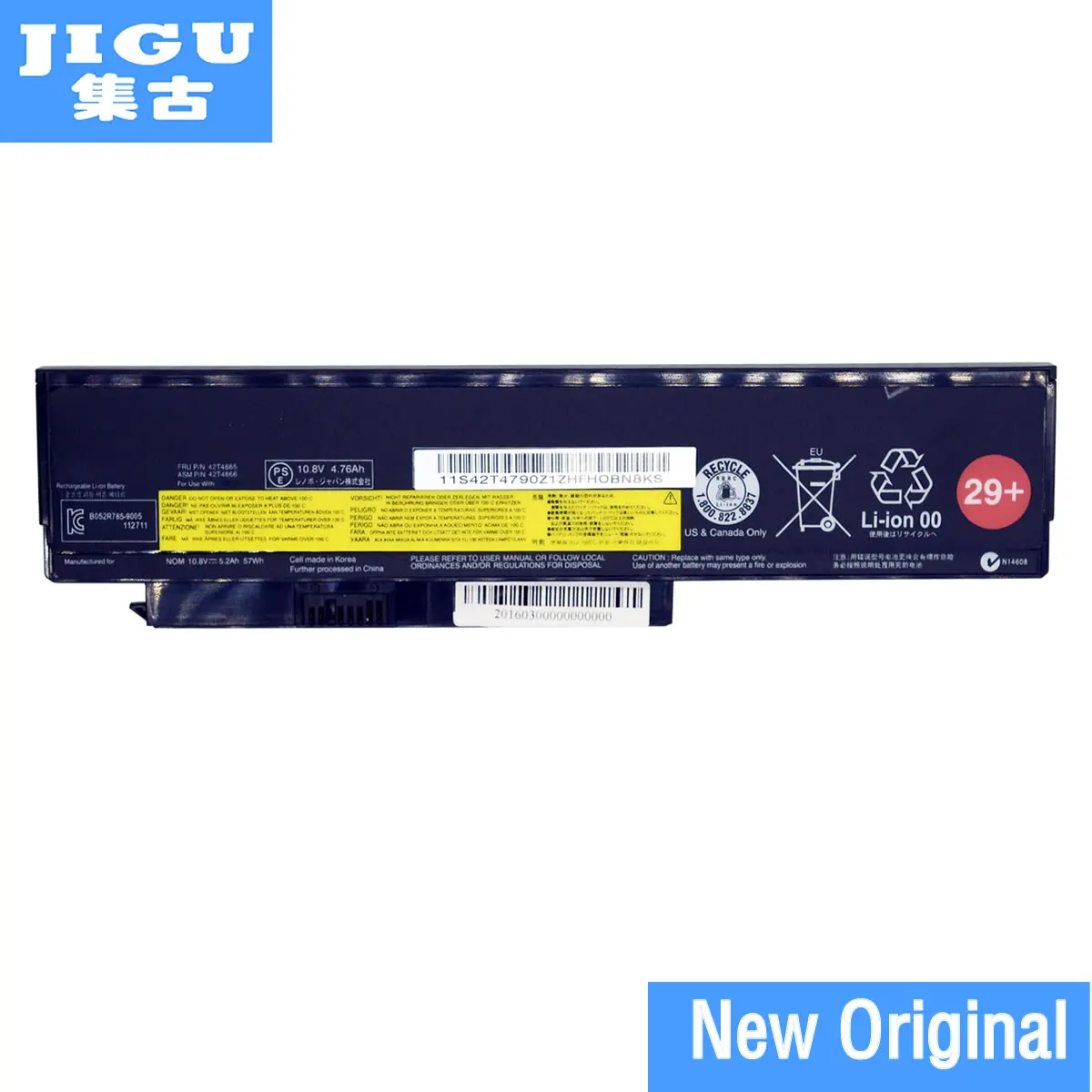 JIGU 42T4861 42T4862 42T4873 42Y4874 Original Laptop Battery For Lenovo For ThinkPad X220 X220s X220i 11.1V 57WH
JIGU 42T4861 42T4862 42T4873 42Y4874 Original Laptop Battery For Lenovo For ThinkPad X220 X220s X220i 11.1V 57WH