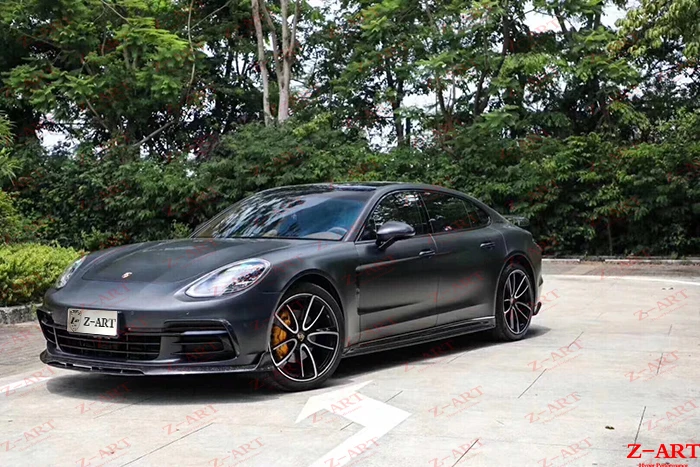 Z ART углеродное волокно тюнинг пакет для Porsche Panamera S 4S 2017 2019 реальные