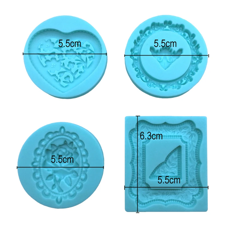 Photo Frame Love Rose Shape Silicone Sugarcraft Baking Mold Fondant Cake Decorating Mold Tools
Photo Frame Love Rose Shape Silicone Sugarcraft Baking Mold Fondant Cake Decorating Mold Tools