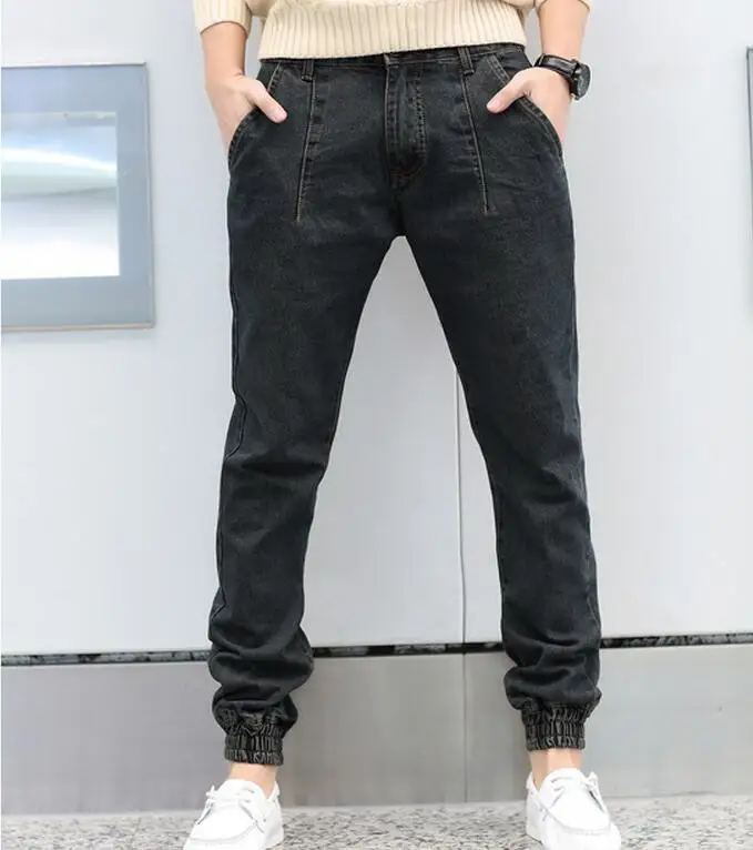 29--44 HOT / Spring Men's New Fashion Haroun Pants Big Yards Loose Beam Foot Trousers Jeans
29--44 HOT / Spring Men's New Fashion Haroun Pants Big Yards Loose Beam Foot Trousers Jeans
