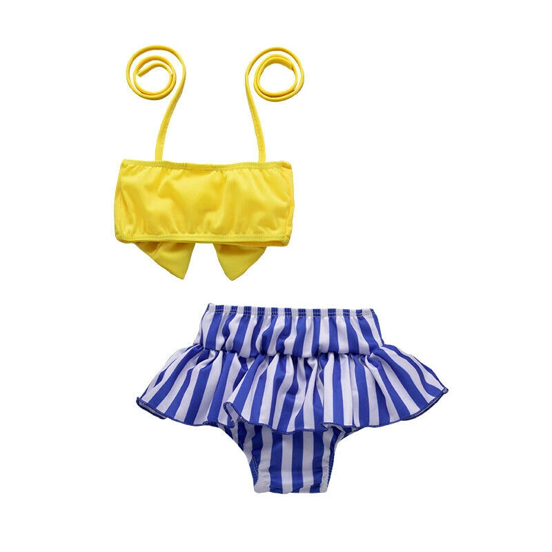 Summer Kids Girl Bikini Set Striped Bathing Suit Bow Swimwear Tankini Swimsuit Girls Beach Wear Bathing Suit Children Bikini Set
Summer Kids Girl Bikini Set Striped Bathing Suit Bow Swimwear Tankini Swimsuit Girls Beach Wear Bathing Suit Children Bikini Set