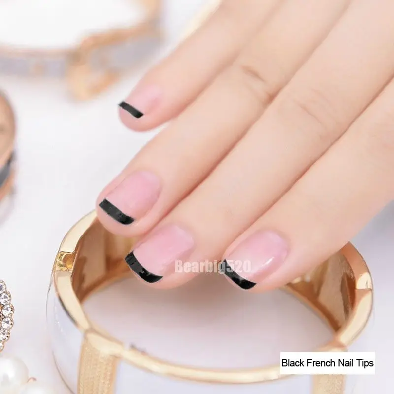 500 Pcs Mini French False Acrylic Nail Art Tips Black Decoration Manicure UV Gel New
500 Pcs Mini French False Acrylic Nail Art Tips Black Decoration Manicure UV Gel New