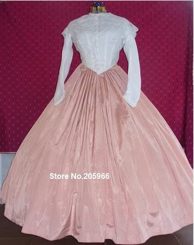 CUSTOM MADE 1860s Civil War Victorian White Mauve day dress with Bodice &Silk Dress/Holiday dress
CUSTOM MADE 1860s Civil War Victorian White Mauve day dress with Bodice &Silk Dress/Holiday dress