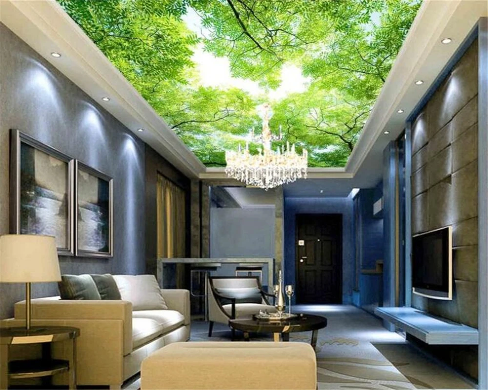 beibehang Custom advanced beauty emerald green trees and sky indoor zenith wall paper background papel de parede 3d wallpaper
beibehang Custom advanced beauty emerald green trees and sky indoor zenith wall paper background papel de parede 3d wallpaper