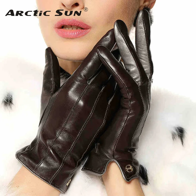 Top Quality Women Gloves Wrist Short Genuine Leather Glove Female Winter Thermal Sheepskin For Driving Free Shipping EL031NR
Top Quality Women Gloves Wrist Short Genuine Leather Glove Female Winter Thermal Sheepskin For Driving Free Shipping EL031NR
