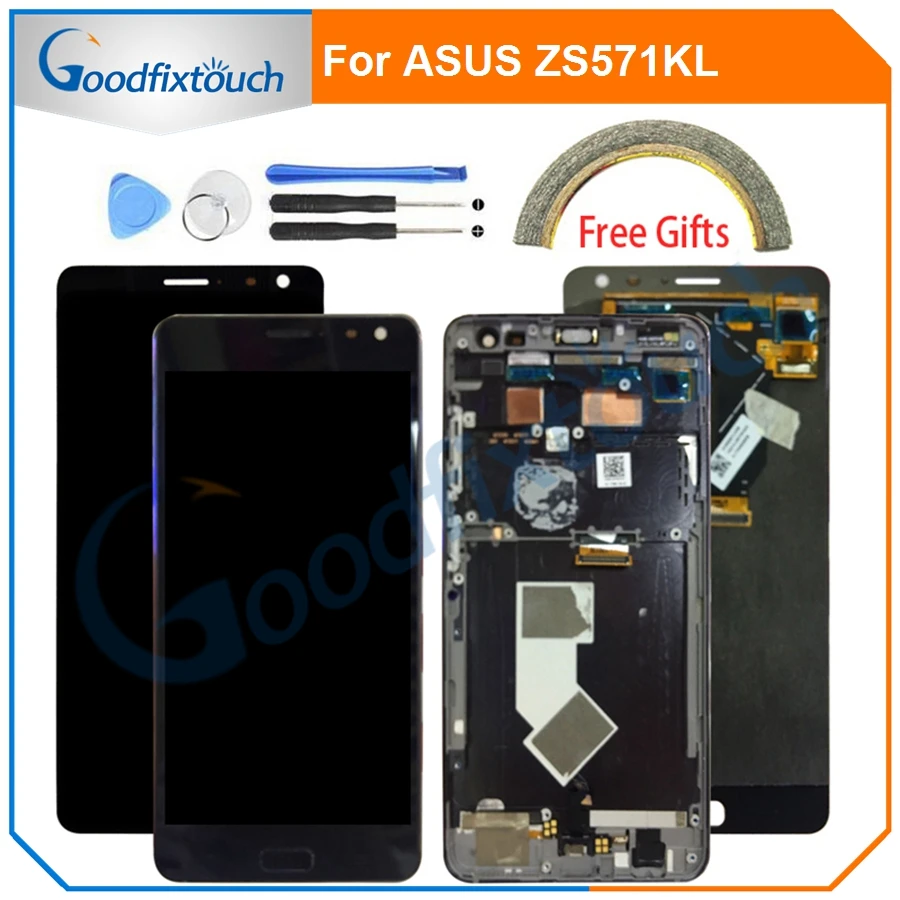 ЖК-дисплей для Asus Zenfone AR ZS571KL, ЖК-дисплей, сенсорный экран, дигитайзер в сборе с рамкой для Asus ZS571KL, запасные части
ЖК-дисплей для Asus Zenfone AR ZS571KL, ЖК-дисплей, сенсорный экран, дигитайзер в сборе с рамкой для Asus ZS571KL, запасные части