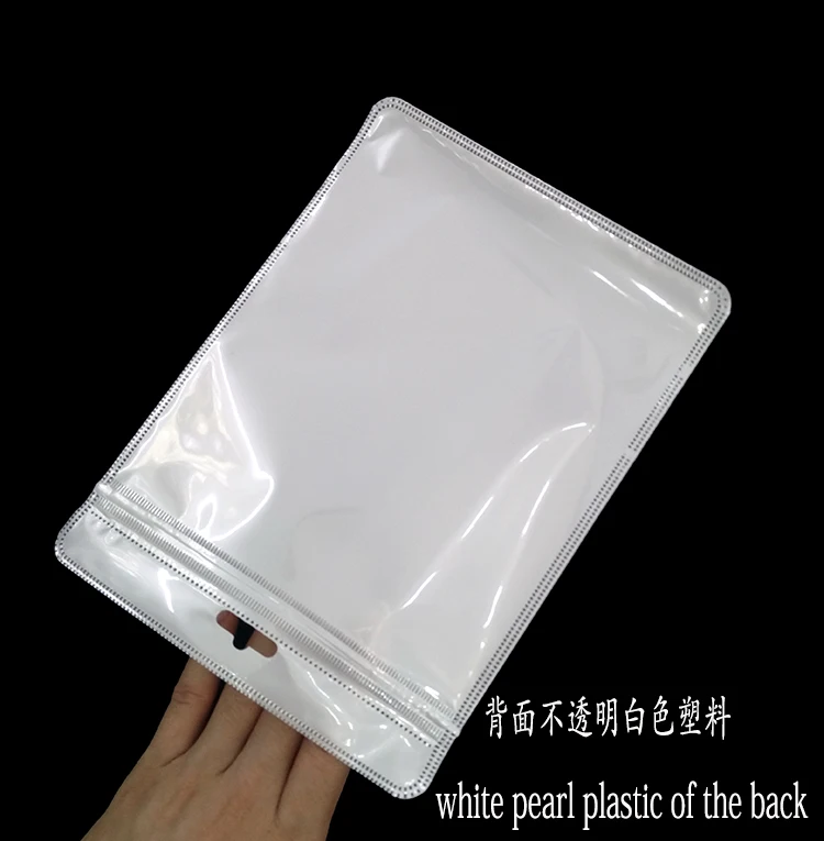 200Pcs/Lot Multi Sizes White / Clear Self Seal Zipper Plastic Packing Bag With Hang Hole Zip Lock Poly Package Pouch Bags Retail
200Pcs/Lot Multi Sizes White / Clear Self Seal Zipper Plastic Packing Bag With Hang Hole Zip Lock Poly Package Pouch Bags Retail