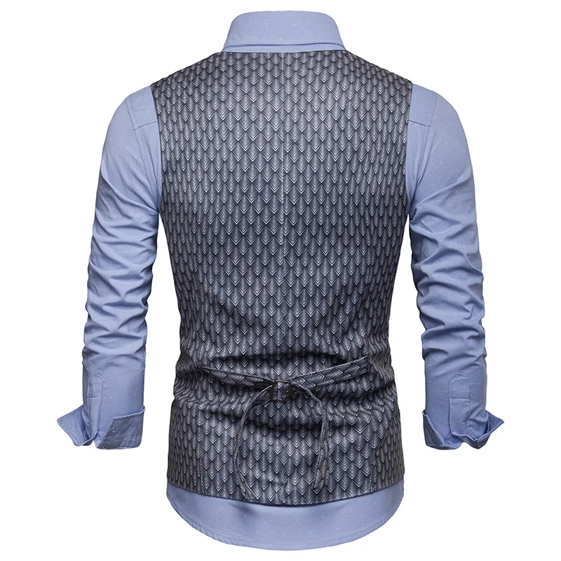 Fashion Nightclub Waistcoat Vest Men 2021 Brand New Double Breasted Tuxedo Suit Vest Men Party Wedding Vests Chaleco Hombre XXL
Fashion Nightclub Waistcoat Vest Men 2021 Brand New Double Breasted Tuxedo Suit Vest Men Party Wedding Vests Chaleco Hombre XXL