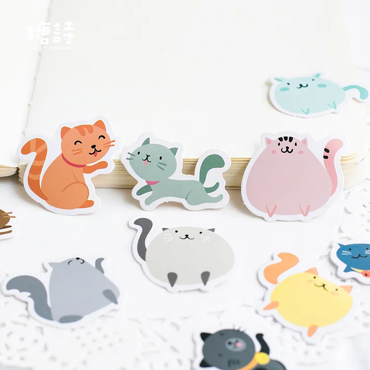 45 pcs/pack Cute many coloured cats Label Stickers Decorative Stationery Stickers Scrapbooking DIY Diary Album Stick Label
45 pcs/pack Cute many coloured cats Label Stickers Decorative Stationery Stickers Scrapbooking DIY Diary Album Stick Label