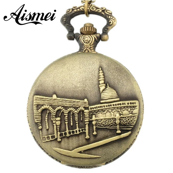 Wholesale buyer price good quality new bronze antique classic palace pocket watch necklace with chain 5pcs/lot
Wholesale buyer price good quality new bronze antique classic palace pocket watch necklace with chain 5pcs/lot