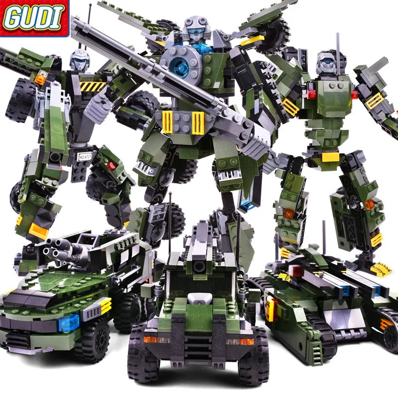 3 In 1 Transform Series Tank Toy Robot Vehicle Transform Robot Toy Model Building Blocks Bricks Children Toy 8721 8722 8723
3 In 1 Transform Series Tank Toy Robot Vehicle Transform Robot Toy Model Building Blocks Bricks Children Toy 8721 8722 8723