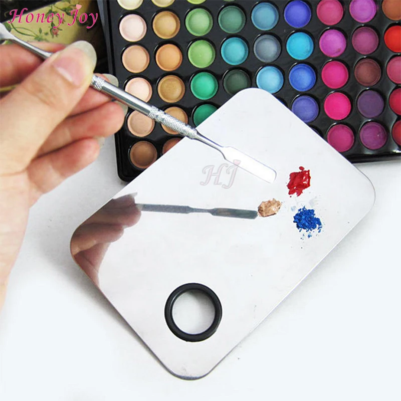 1set Makeup Color Palette Pallet Stainless Steel Plate with Spoon for Make up Mix Colors Color Mixing Adjusting Tool
1set Makeup Color Palette Pallet Stainless Steel Plate with Spoon for Make up Mix Colors Color Mixing Adjusting Tool